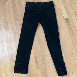 Adriano Goldschmed Black Jeans size 33R